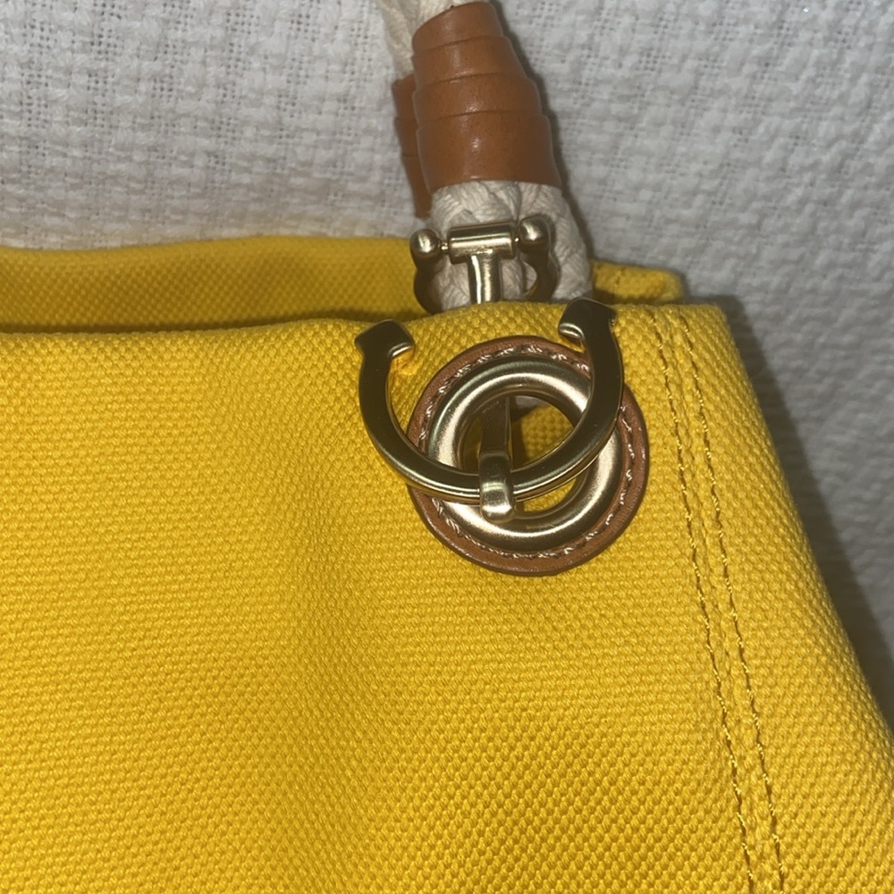 RARE Like new MICHAEL KORS Anchor, Marina Canvas Nautical bag - Picture 3 of 16
